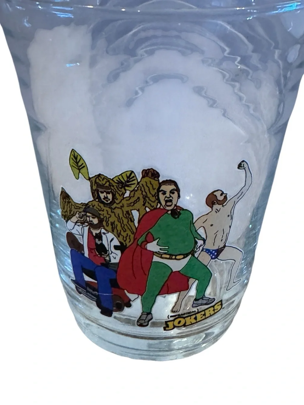Impractical Jokers 12 Oz Clear Graphic Pint Glass TruTV Comedy - Picture 2 of 6